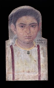 एक जवान लड़की की मम्मी का चित्र, &39;डिडीम, 7 इयर्स ओल्ड&39;, 180-200 ई।